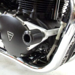 R&G Racing frame sliders, crash protection for Triumph Bonneville range of motorcycles
