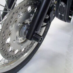 R&G Racing fork sliders, crash protection for Triumph Bonneville range of motorcycles